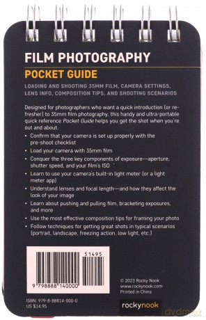 Film Photography Pocket Guide - Rocky Nook [KSIĄŻKA]