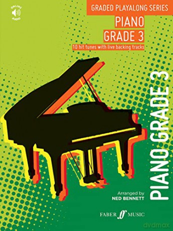 Graded Playalong Series Piano Grade 3 - Ned Bennett [KSIĄŻKA]