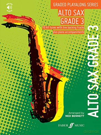 Graded Playalong Series Alto Saxophone G - Ned Bennett [KSIĄŻKA]