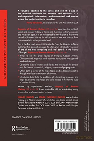 Aspects Of Roman History 82bc-Ad14 - Mark Davies [KSIĄŻKA]