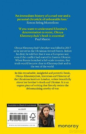 Death Of A Soldier Told By His Sister - Olesya Khromeychuk [KSIĄŻKA]