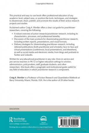 Disseminating Your Action Research - Craig A. Mertler [KSIĄŻKA]