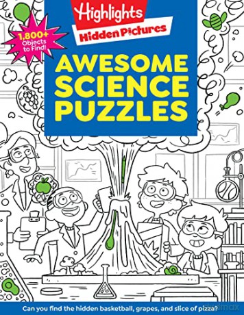 Awesome Science Puzzles - Highlights [KSIĄŻKA]
