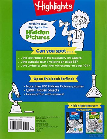 Awesome Science Puzzles - Highlights [KSIĄŻKA]
