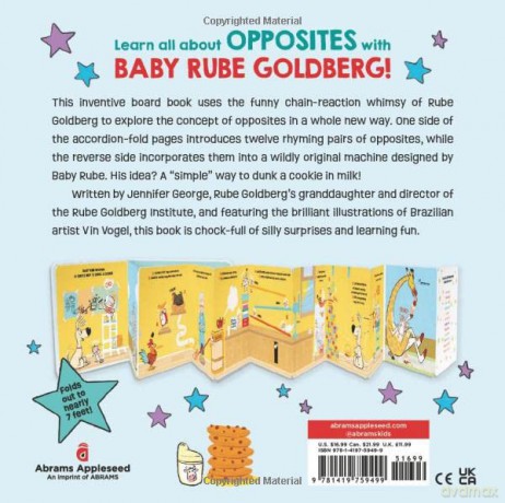 Baby Rubes Opposites - Jennifer George [KSIĄŻKA]