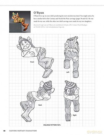 Carving Fantasy Characters - Floyd Rhadigan [KSIĄŻKA]