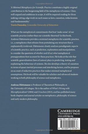 A Minimal Metaphysics For Scientific Pr - H Ttemann Andreas [KSIĄŻKA]
