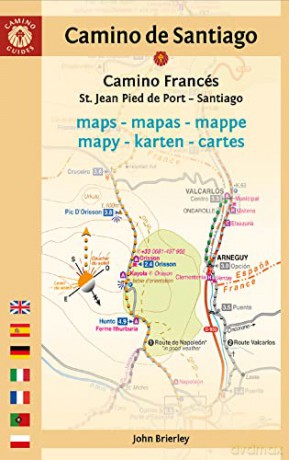 Camino De Santiago Maps Fourteenth Editi - John Brierley [KSIĄŻKA]
