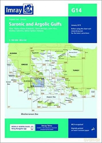 G14 Saronic And Argolic Gulfs [KSIĄŻKA]