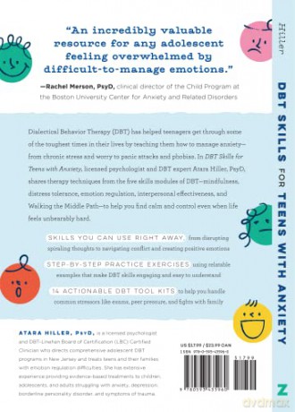 Dbt Skills For Teens With Anxiety - Atara Hiller [KSIĄŻKA]