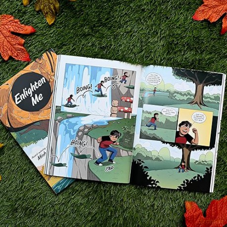 Enlighten Me A Graphic Novel - Minh L [KSIĄŻKA]