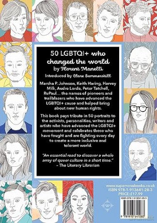 50 Lgbtqi+ Who Changed The World - Florent Manelli [KSIĄŻKA]