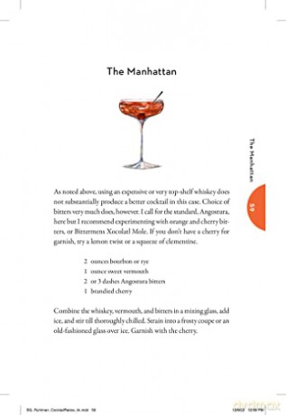 Book Of Cocktail Ratios - Michael Ruhlman [KSIĄŻKA]