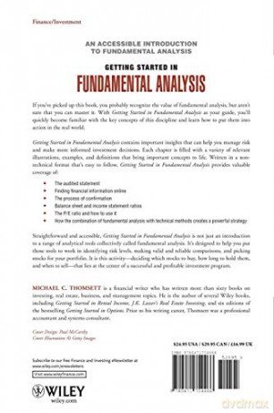 Getting Started In Fundamental Analysis - Michael C Thomsett [KSIĄŻKA]