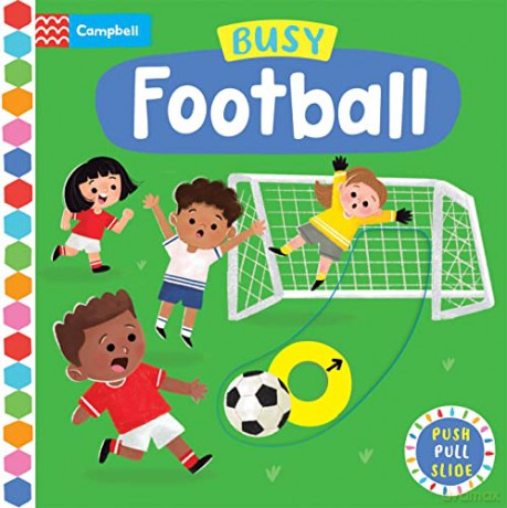 Busy Football - Campbell Books [KSIĄŻKA]