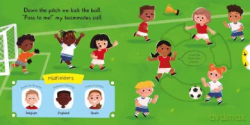 Busy Football - Campbell Books [KSIĄŻKA]