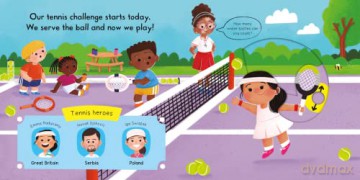 Busy Tennis - Jayri (Illu) Gomez [KSIĄŻKA]