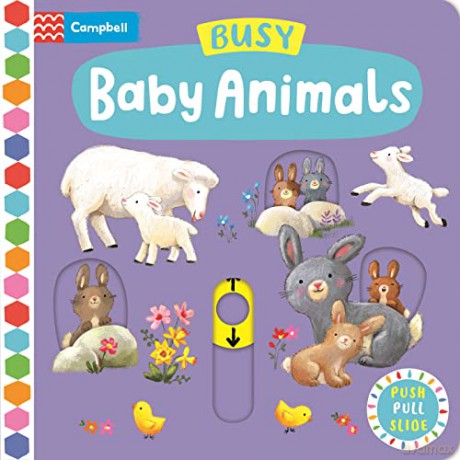 Busy Baby Animals - Ag (Ills) Jatkowska [KSIĄŻKA]