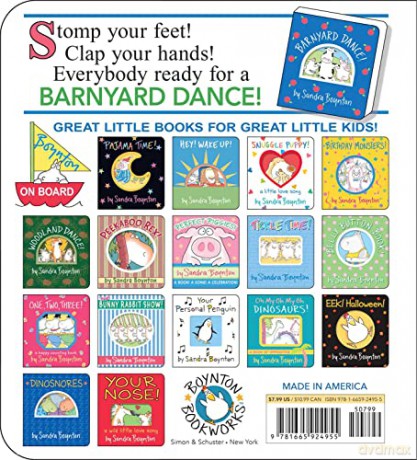Barnyard Dance - Sandra Boynton [KSIĄŻKA]