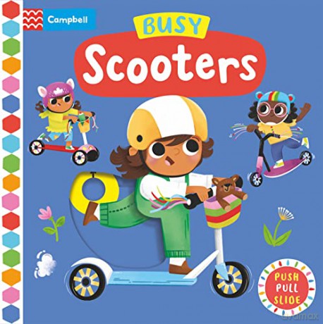 Busy Scooters - Campbell Books [KSIĄŻKA]