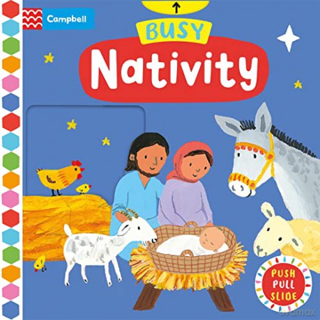 Busy Nativity - Campbell Books [KSIĄŻKA]