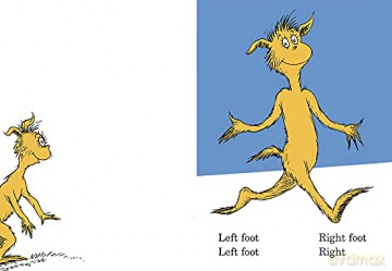 Foot Book - Dr Seuss [KSIĄŻKA]