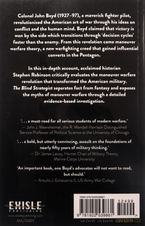 Blind Strategist - Stephen Robinson [KSIĄŻKA]
