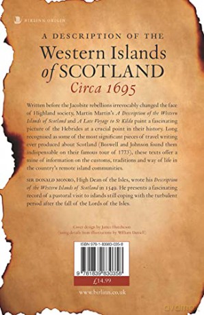 Description Of The Western Isles - Martin Martin [KSIĄŻKA]