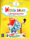 Wesoła szkoła i przyjaciele kl.1 karty pracy cz.1 Edukacja wczesnoszkolna - Stanisława Łukasik, Helena Petkowicz [KSIĄŻKA]