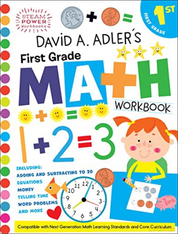Adler 1st Math Workbook - David A. Adler [KSIĄŻKA]