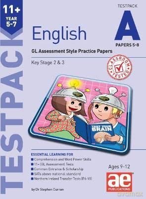 11+ English Year 5-7 Testpack A Papers - Dr Stephen Curran [KSIĄŻKA]