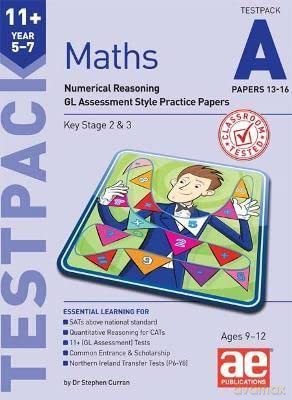 11+ Maths Year 5-7 Testpack A Paper 13 - Stephen Dr. Curran [KSIĄŻKA]