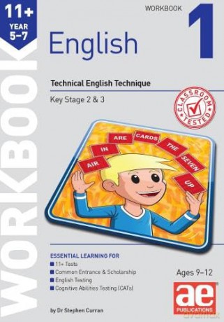 11+ English Year 5-7 Workbook 1 - Stephen C. Curran [KSIĄŻKA]
