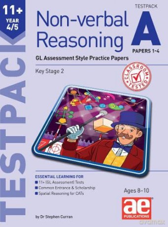 11+ Non-Verbal Reasoning Year 4/5 Testpa [KSIĄŻKA]
