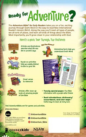 Adventure Bible For Early Readers Nirv - Zondervan [KSIĄŻKA]