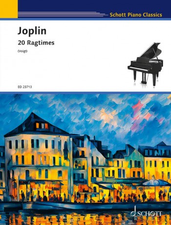 20 Ragtimes - Scott Joplin [KSIĄŻKA]
