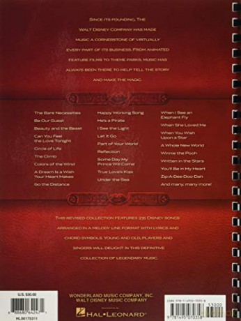 Disney Fake Book 4th Edition [KSIĄŻKA]