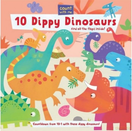 10 Dippy Dinosaurs [KSIĄŻKA]