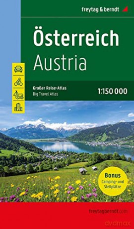 Austria Great Road Atlas Leisure Bike 11 [KSIĄŻKA]