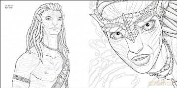 Avatar Colouring Book - Dk [KSIĄŻKA]