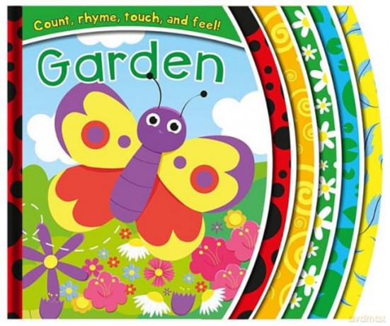 Count Rhyme Touch Feel Garden [KSIĄŻKA]