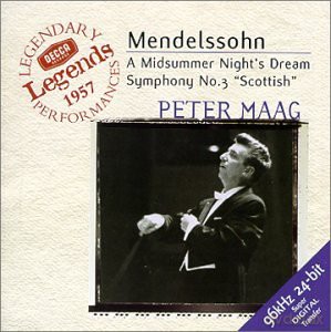 Maag,London Symp.Orch.: Decca Legends: Mendelssohn [CD]