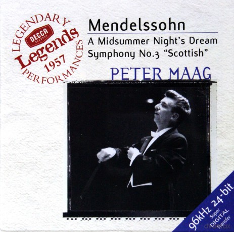 Maag,London Symp.Orch.: Decca Legends: Mendelssohn [CD]