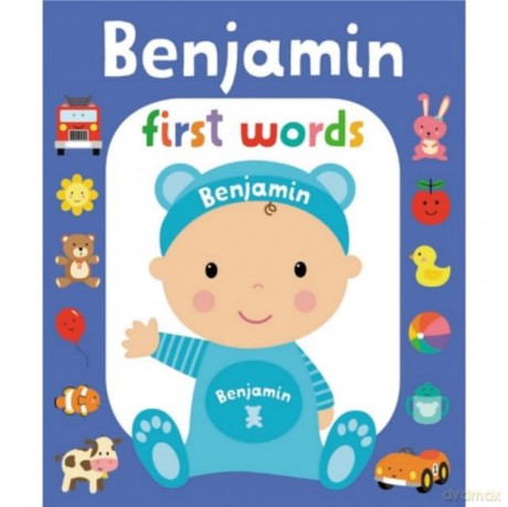 First Words Benjamin [KSIĄŻKA]