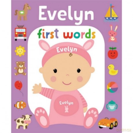First Words Evelyn [KSIĄŻKA]