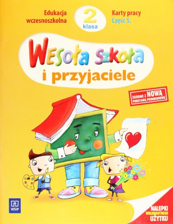 Wesoła szkoła i przyjaciele kl.2 karty pracy cz.5 Edukacja wczesnoszkolna - Hanna Dobrowolska, Anna Konieczna, Krystyna Wasilewska [KSIĄŻKA]