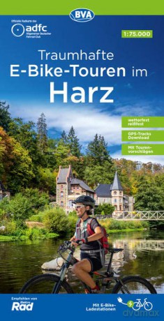 Harz Ebike Touring Cycle Map [KSIĄŻKA]