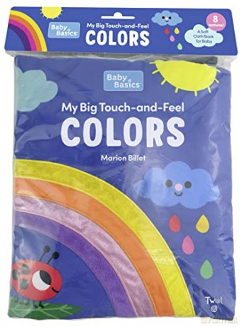 Baby Basics Colors Cloth Book - Marion Billet [KSIĄŻKA]