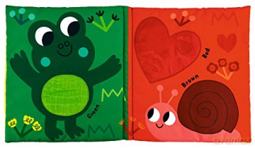 Baby Basics Colors Cloth Book - Marion Billet [KSIĄŻKA]