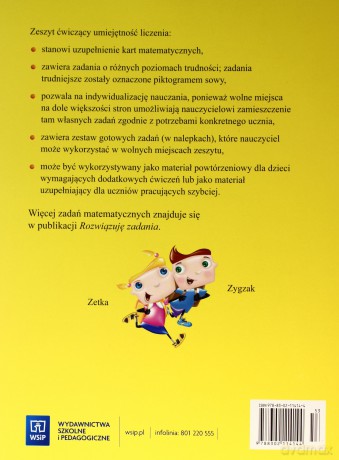 Wesoła szkoła i przyjaciele kl.3 Ćwiczymy liczenie cz.1 Edukacja wczesnoszkolna - Jadwiga Hanisz [KSIĄŻKA]
